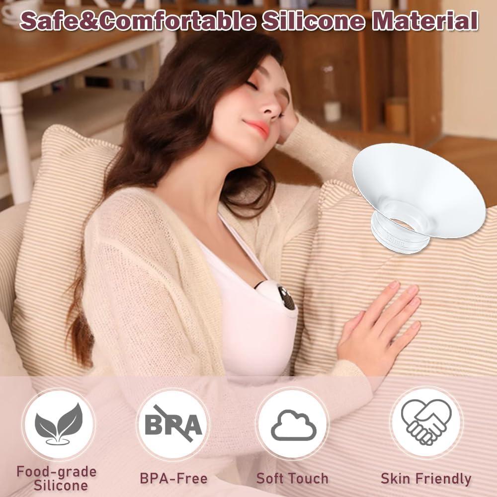 Inserto de Brida 14mm 6pcs IVARONAL para Extractores de Leche