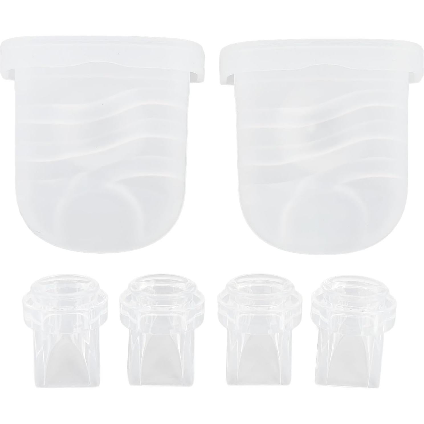 Kit de Válvulas Duckbill Marhynchus para Extractor S32 - 4 Válvulas y 2 Membranas de Silicona