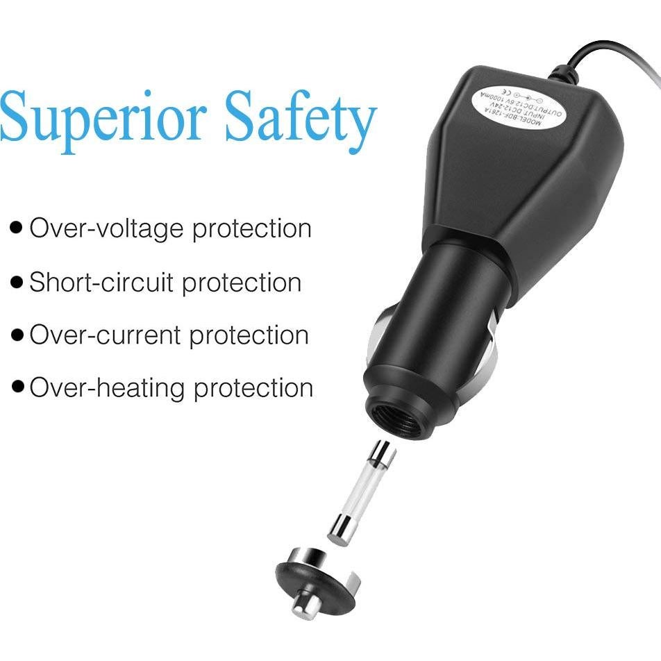 Adaptador de Encendedor 12V STRIVY para Extractor Leche Spectra