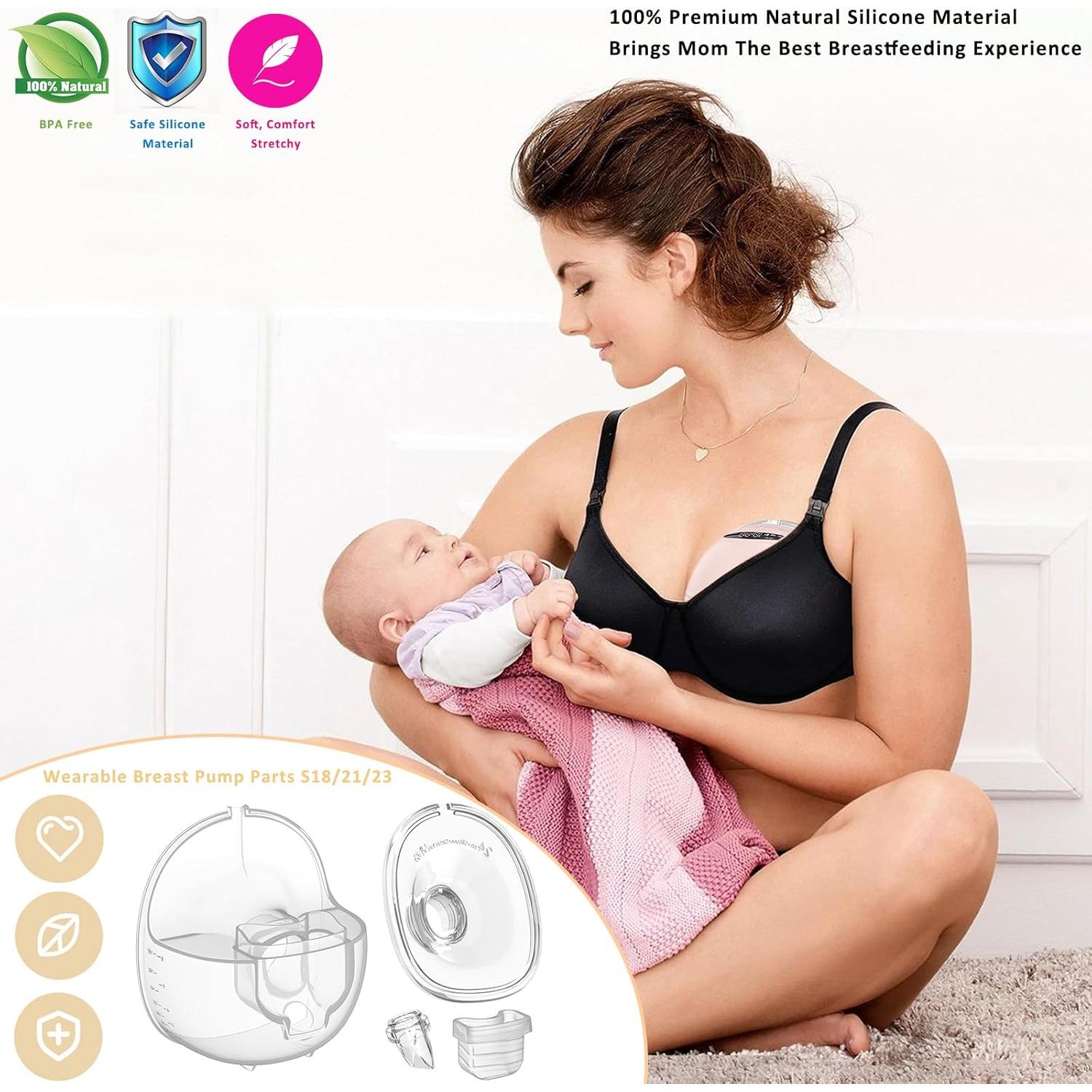 Repuestos Extractor de Leche Coolle Flange Shield 24mm 2 Pcs