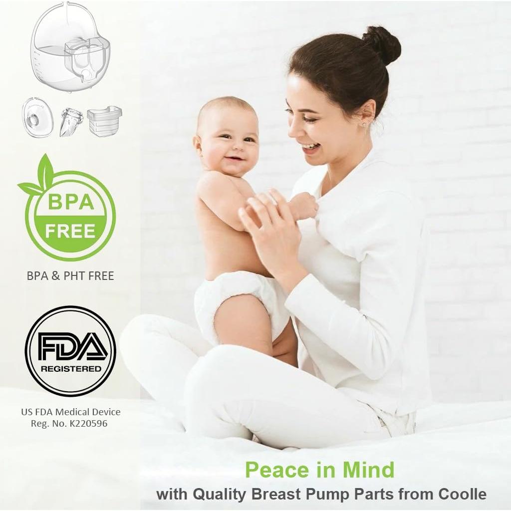 Repuestos Extractor de Leche Coolle Flange Shield 24mm 2 Pcs