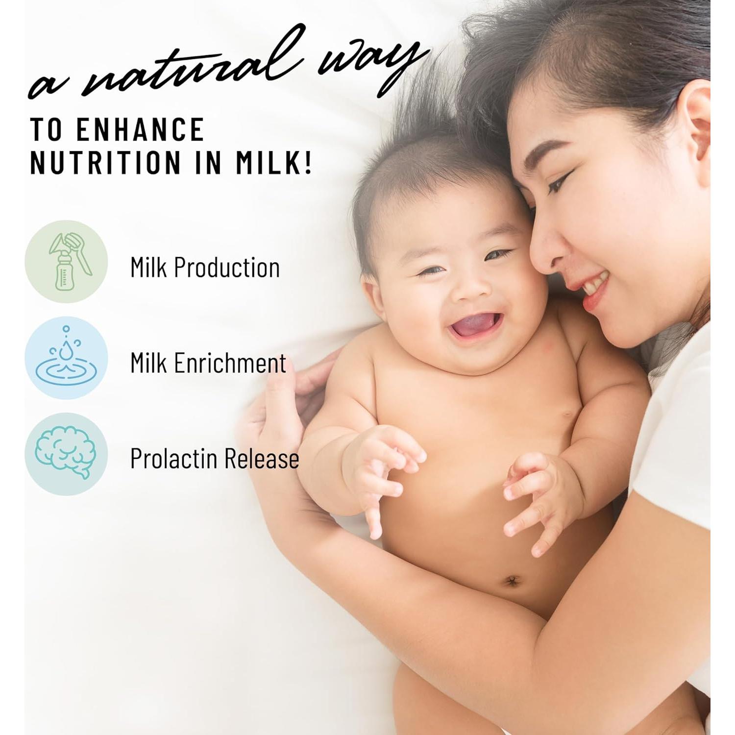 Suplemento de Lactancia Milkapalooza Legendairy Milk 60 cápsulas