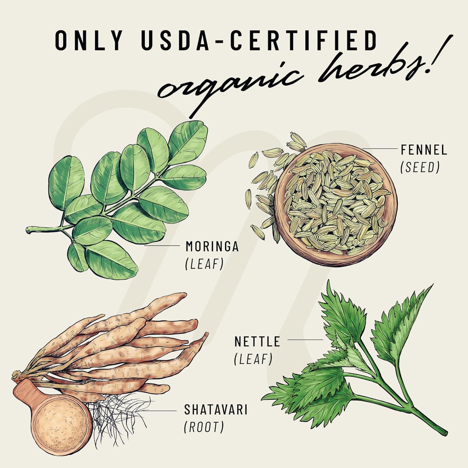 Suplemento de Lactancia Milkapalooza Legendairy Milk 60 cápsulas