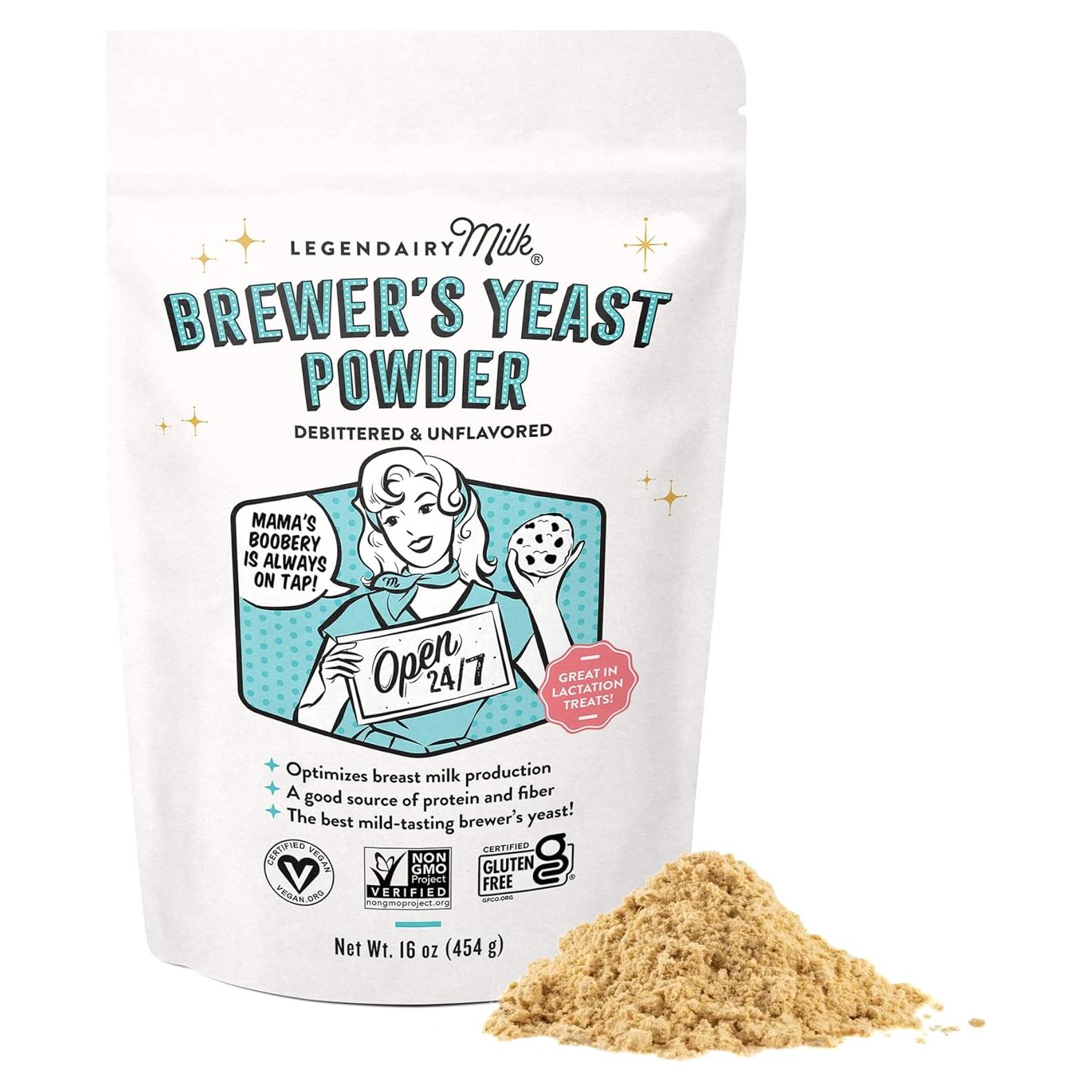 Polvo de Levadura de Cerveza Legendairy Milk 450g - Suplemento Lactancia