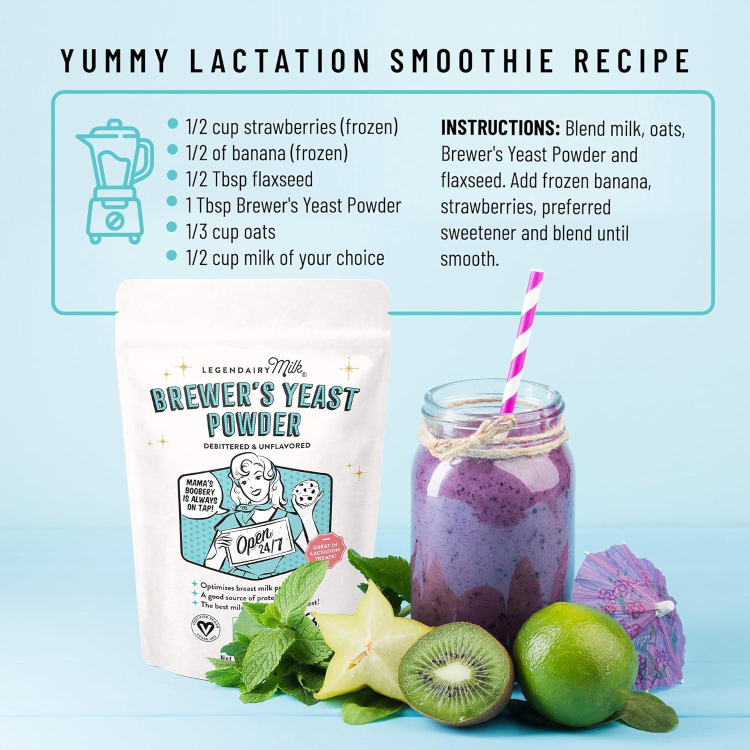 Polvo de Levadura de Cerveza Legendairy Milk 450g - Suplemento Lactancia