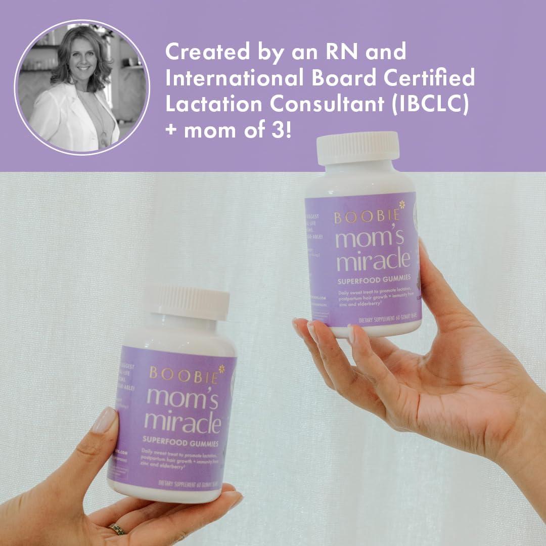 Gomitas de Lactancia Boobie Bears 60 Unidades - Apoyo Inmunidad y Cabello
