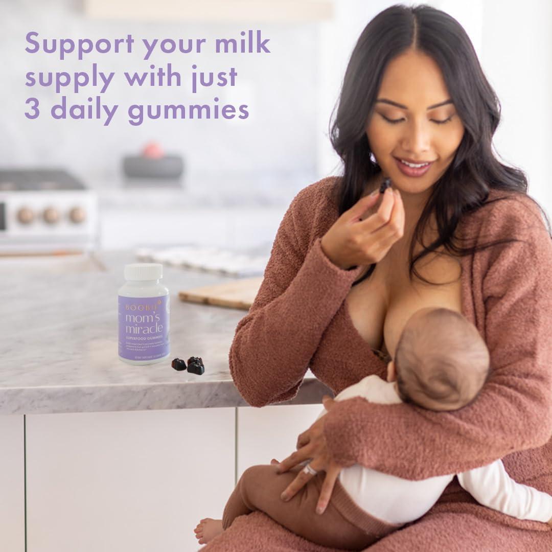 Gomitas de Lactancia Boobie Bears 60 Unidades - Apoyo Inmunidad y Cabello