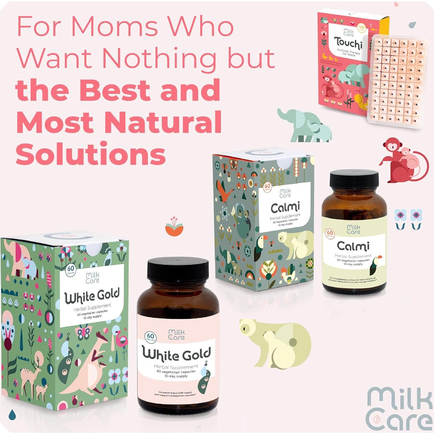 Suplemento de Lactancia Oro Blanco Milkcare 60 Cápsulas Veganas