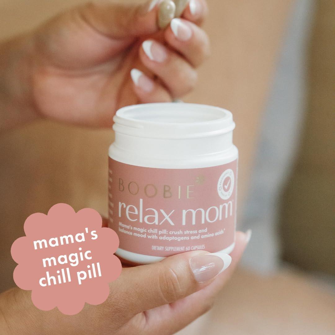 Suplemento Boobie Relax Mom 60 Cápsulas - Estrés Postparto