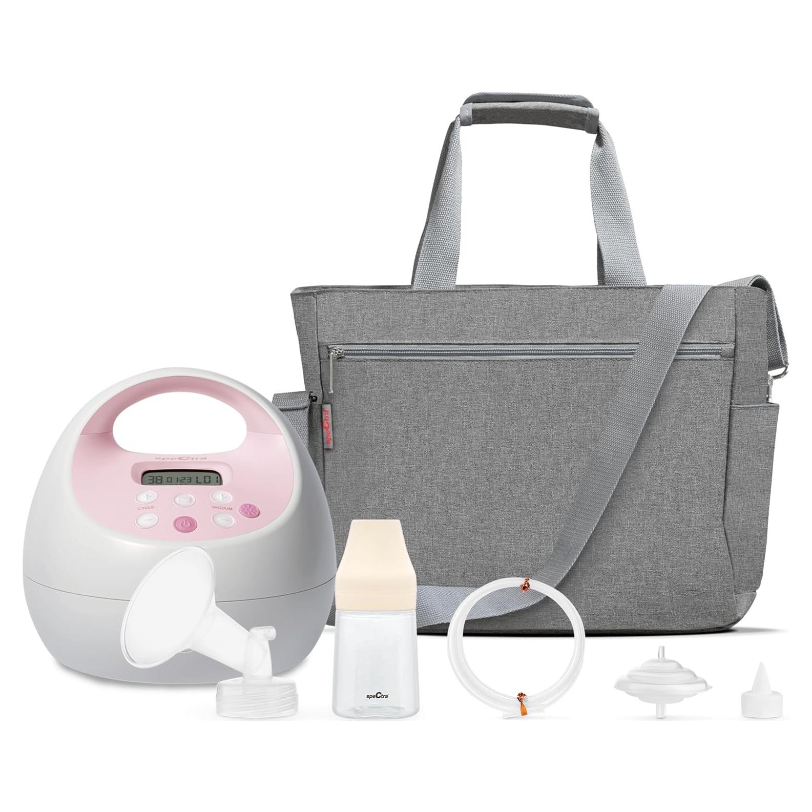 Bomba de Pecho Eléctrica Espectra S2 Plus Premier con Tote Gris