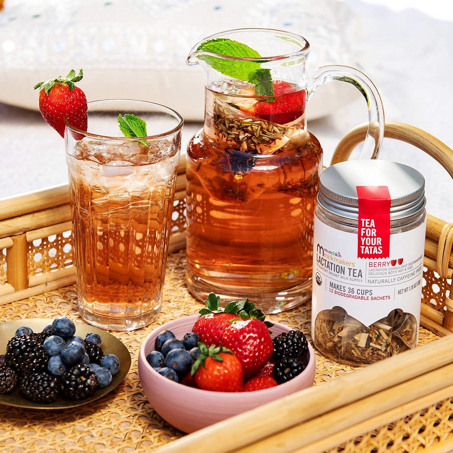 Té de Lactancia Milkmakers Frutos Rojos 12 Bolsas Orgánico