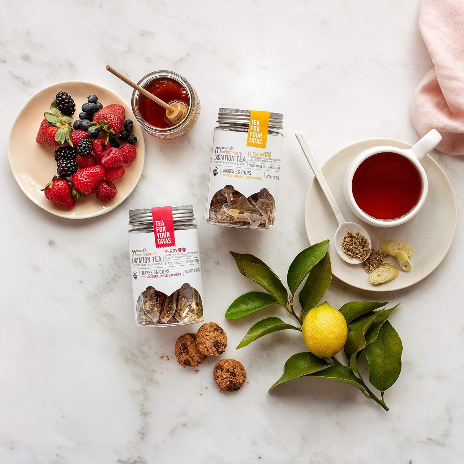 Té de Lactancia Milkmakers Frutos Rojos 12 Bolsas Orgánico