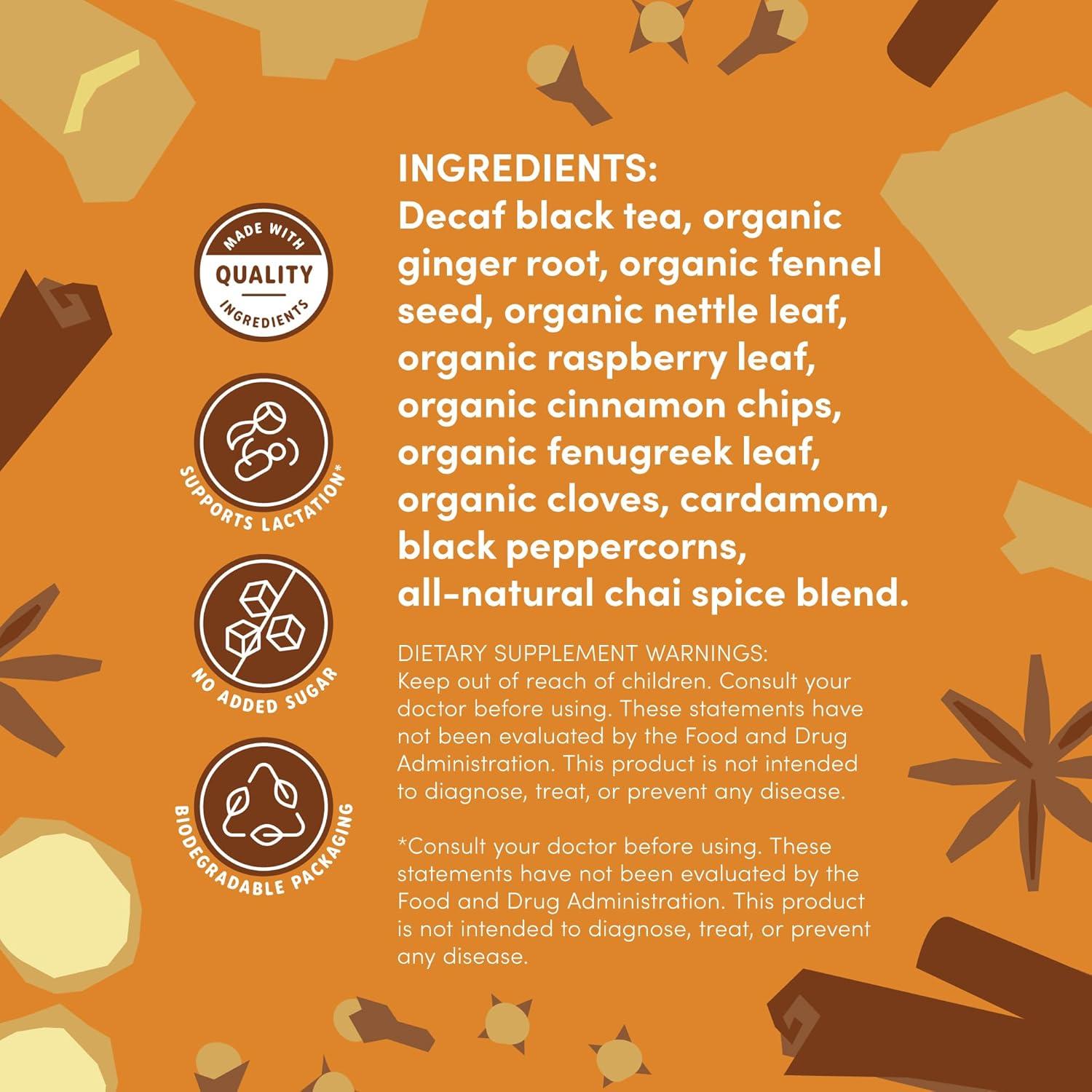 Té de Lactancia Oat Mama Especias Chai - 14 Saquitos Orgánicos