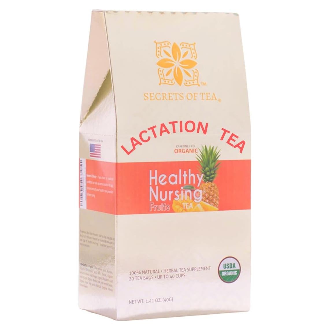 Té de Lactancia Saludable Orgánico Secretos del Té - 20 Saquitos