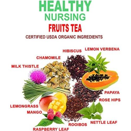 Té de Lactancia Saludable Orgánico Secretos del Té - 20 Saquitos