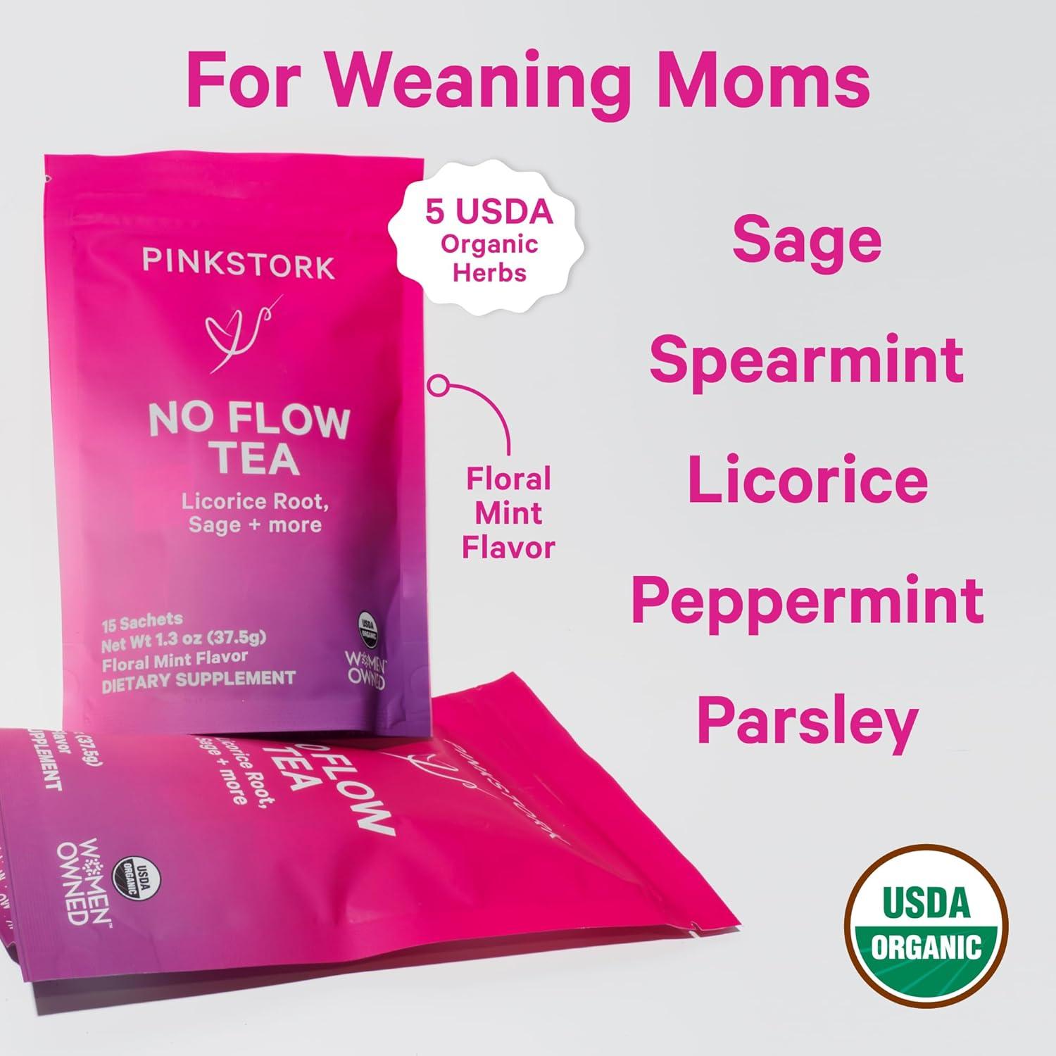 Té de Salvia Orgánica Pink Stork No Flow - 15 Bolsitas