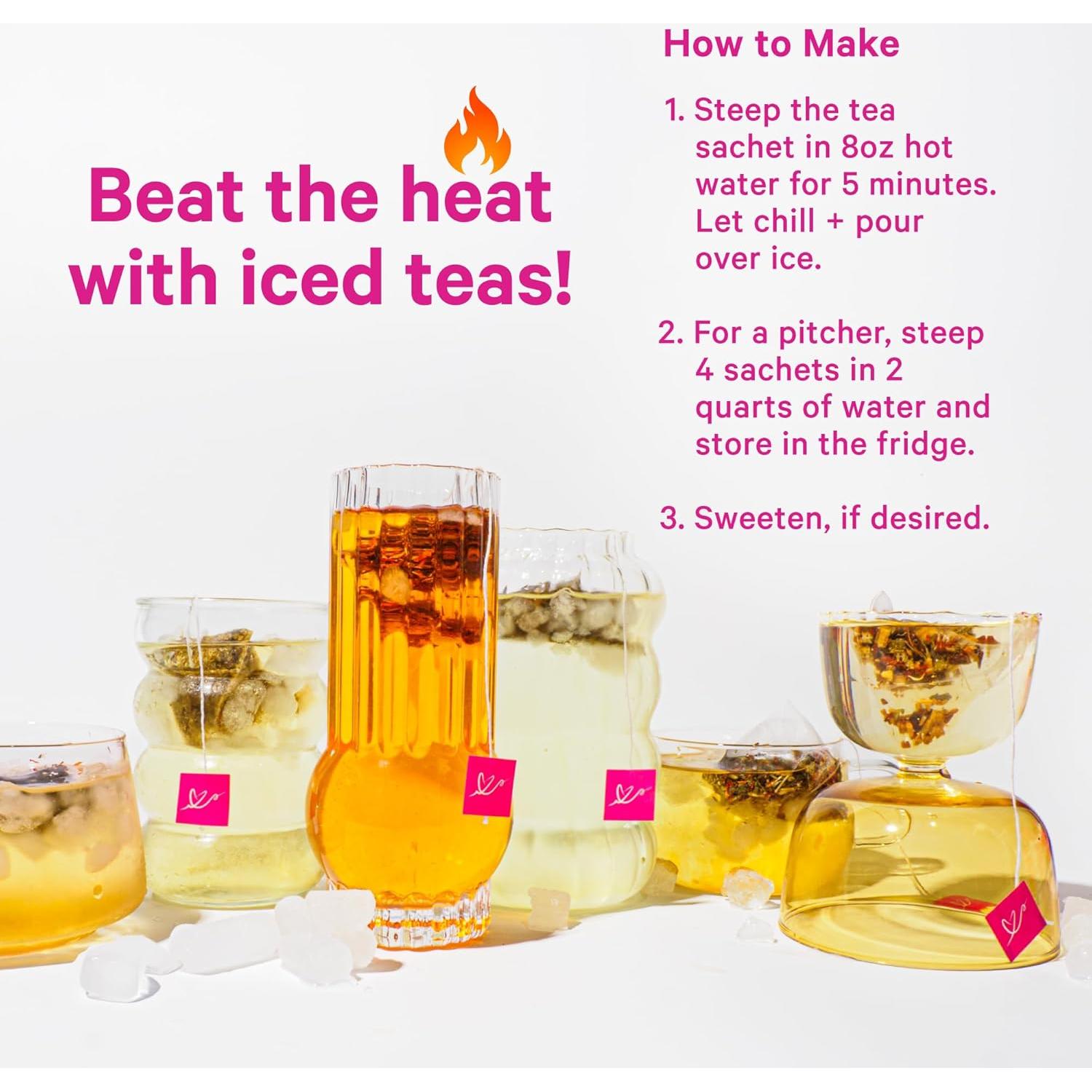 Té de Salvia Orgánica Pink Stork No Flow - 15 Bolsitas