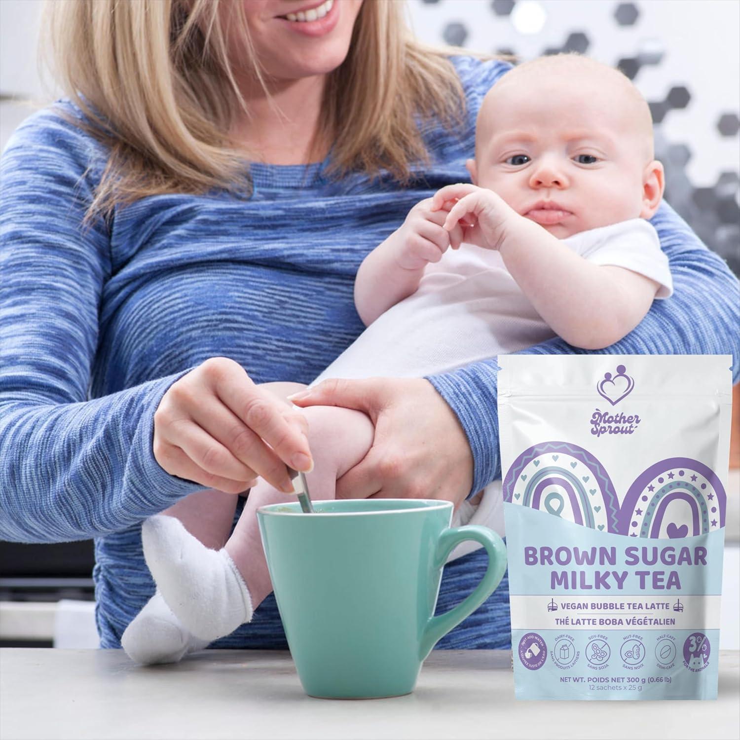 Bebida Vegana de Té con Leche Mother Sprout 12 Sobres Latte