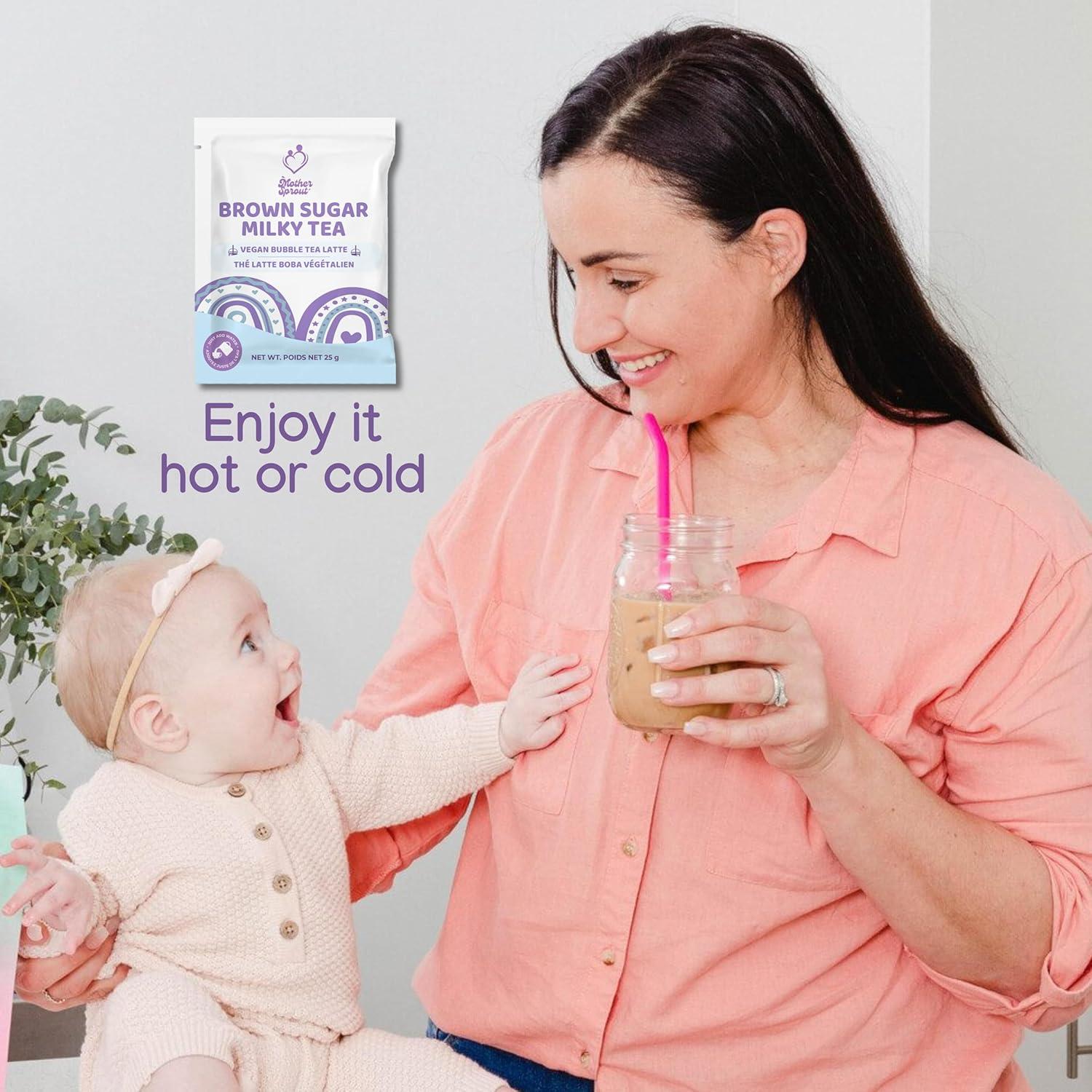 Bebida Vegana de Té con Leche Mother Sprout 12 Sobres Latte