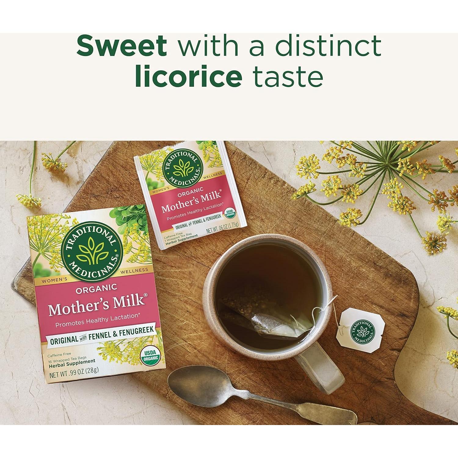 Té Orgánico para Lactancia KD Chocolate - 16 Bolsitas