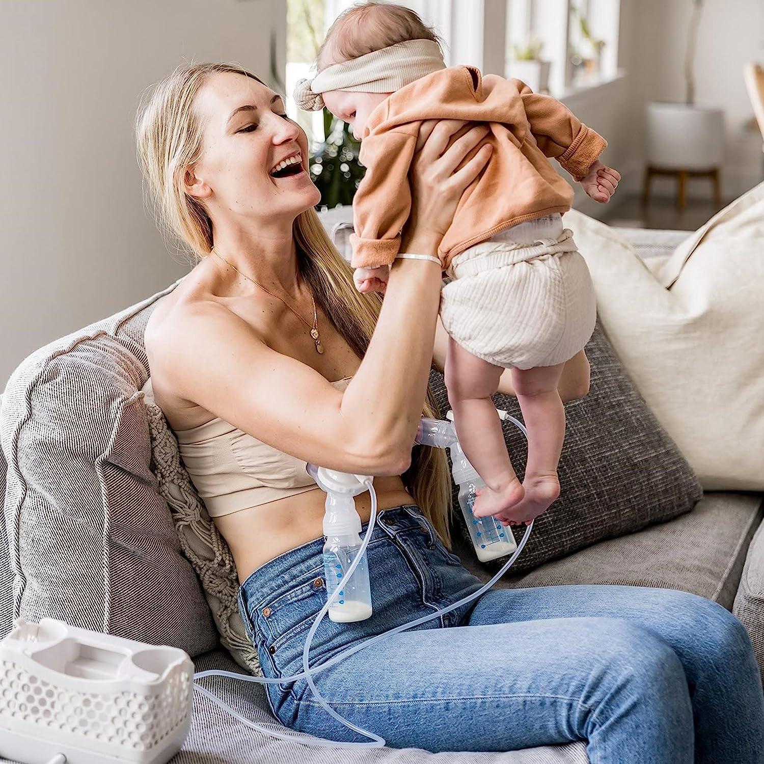 Calentador de Leche Materna Dr. Brown MilkSPA + 4 Botellas 120ml