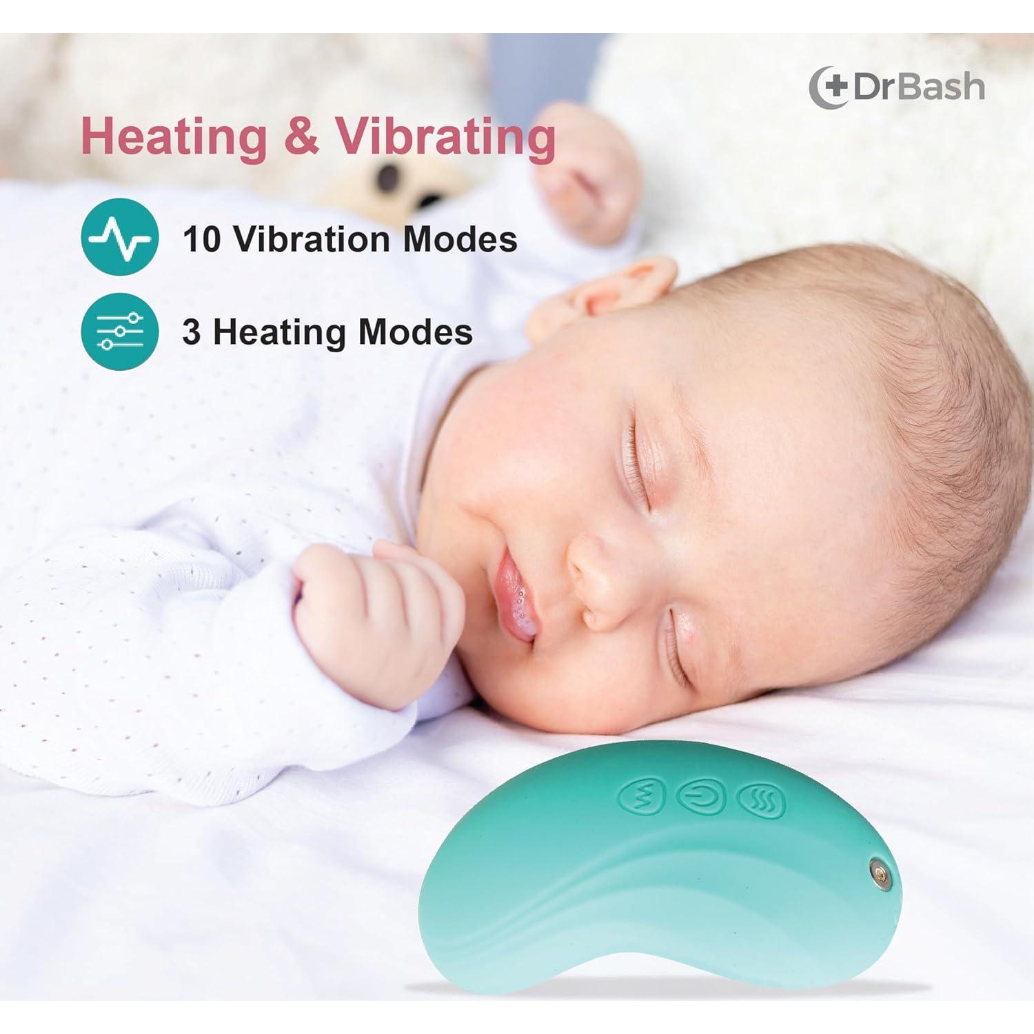 Masajeador de Lactancia DrBash V60 - Calor y Vibración