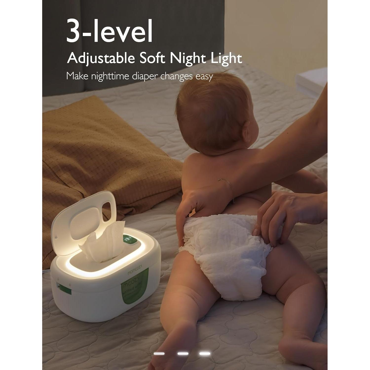 Calentador de Toallitas y Botellas Momcozy - Rápido y Eficiente