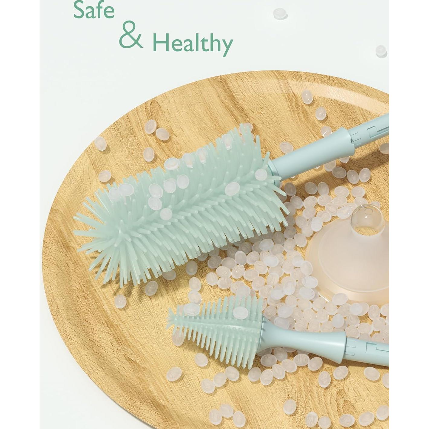 Calentador de Leche Portátil Momcozy 500ml + Cepillo de Limpieza