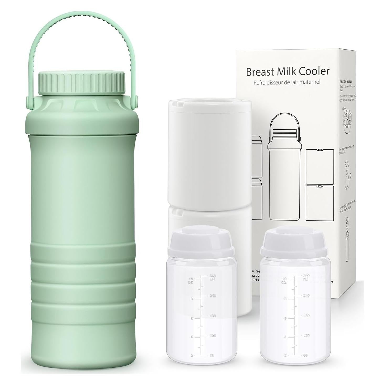 Botella Enfriadora de Leche Materna Sologromono 22oz Acero Inoxidable