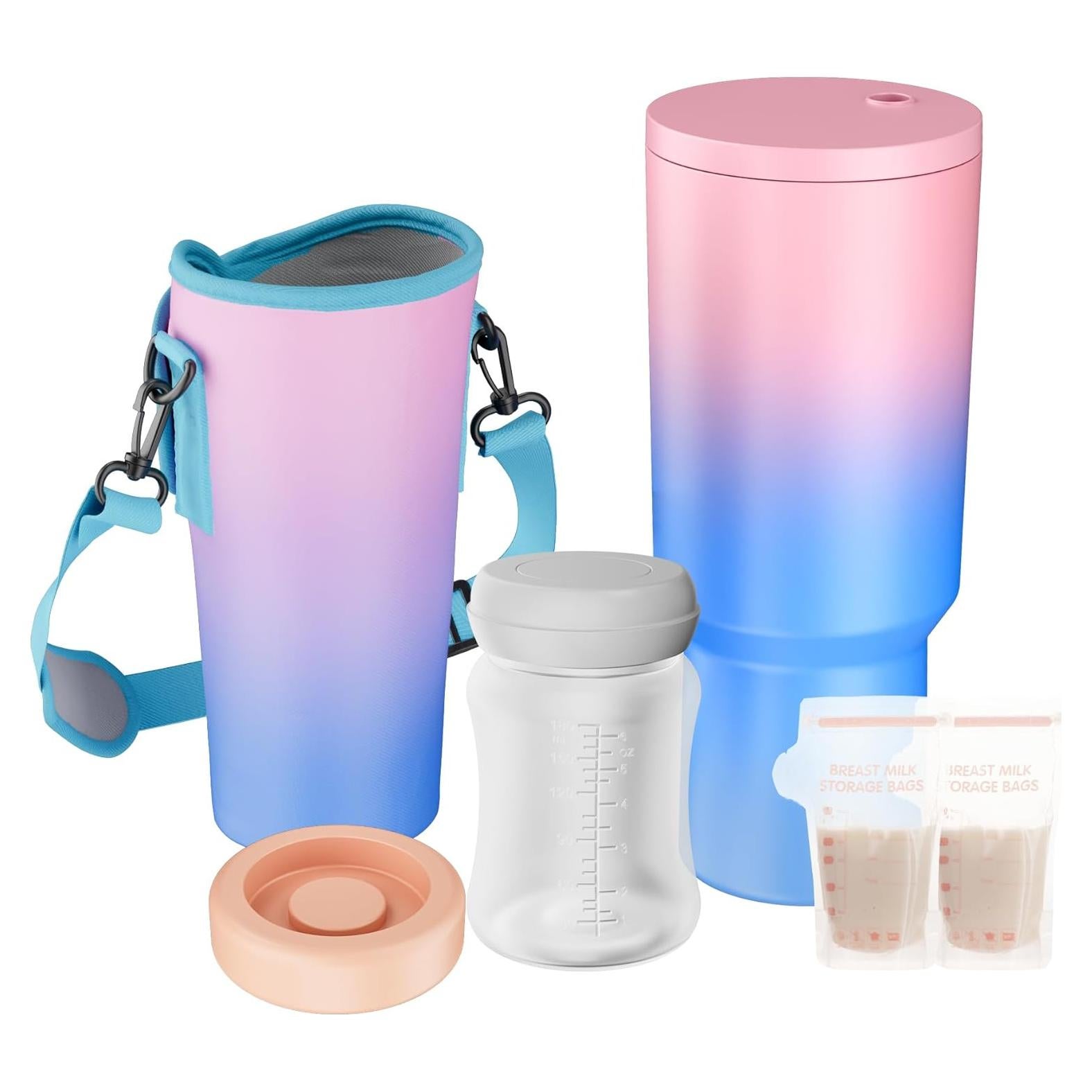 Enfriador de Leche Materna Portátil MOMJOY 1200ml Aislamiento 24h