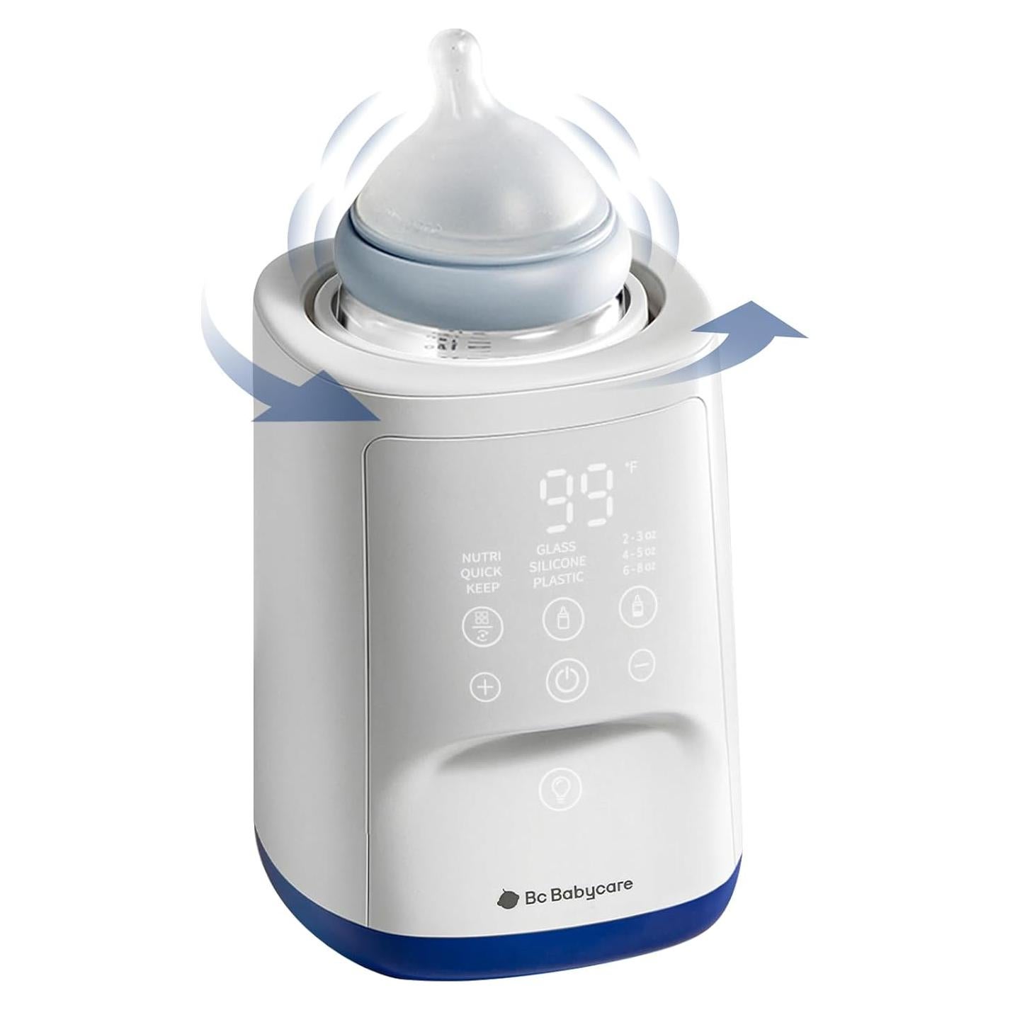 Calentador de Biberones Bc Babycare 10 en 1 Blanco Rápido