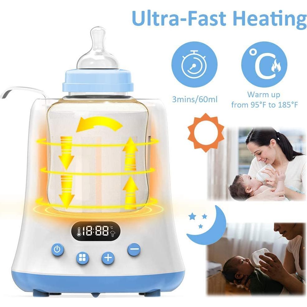 Calentador de Botellas Digital MT1677US - Leche Materna y Fórmula