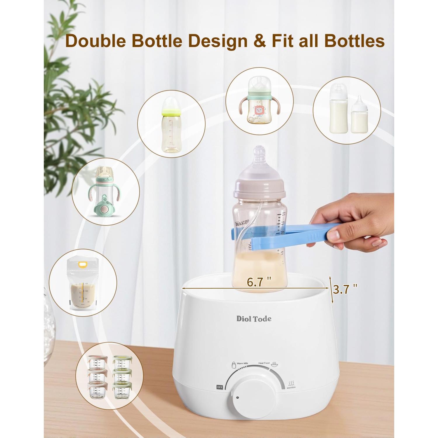 Calentador de Botellas Multifuncional para Bebés 8 en 1