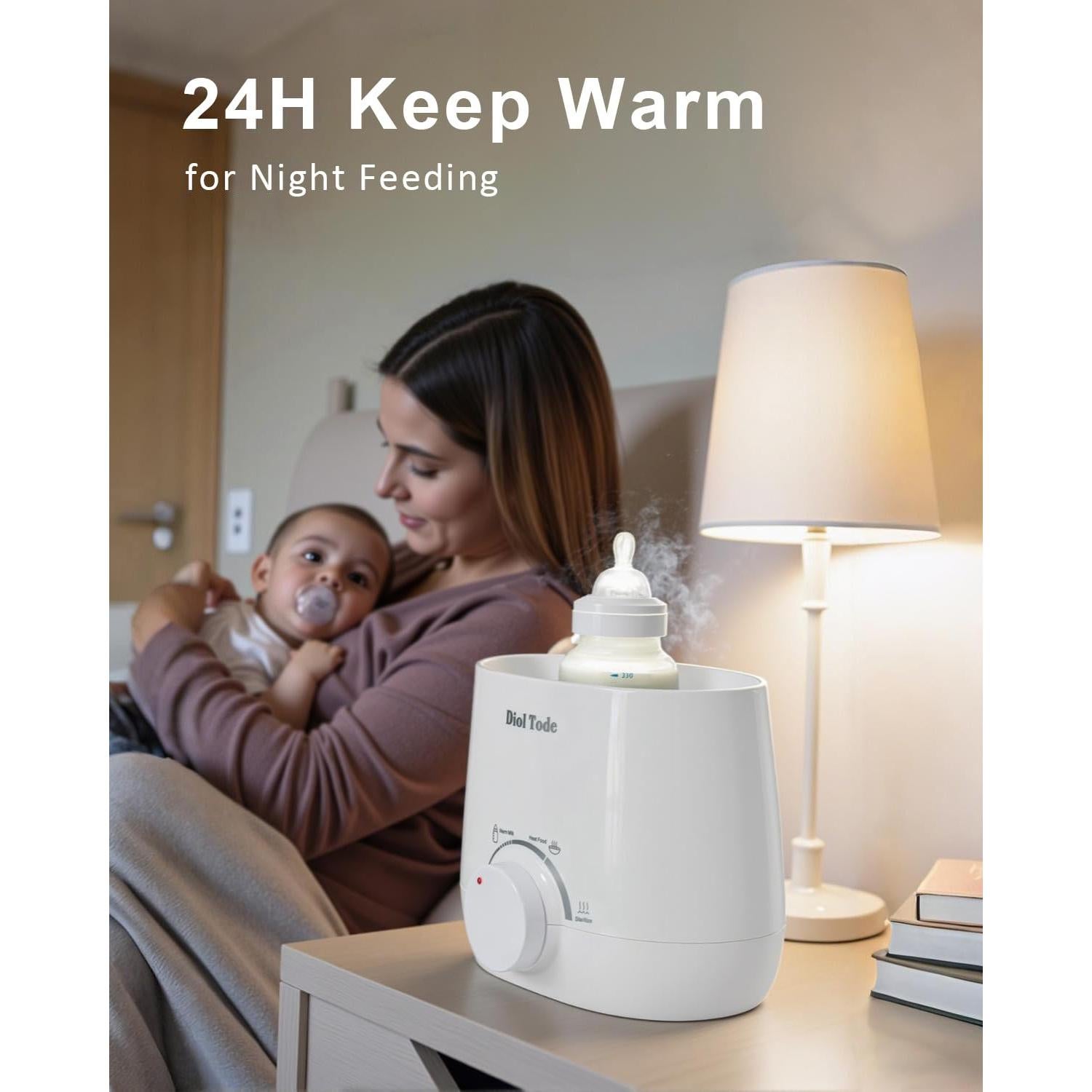 Calentador de Botellas Multifuncional para Bebés 8 en 1