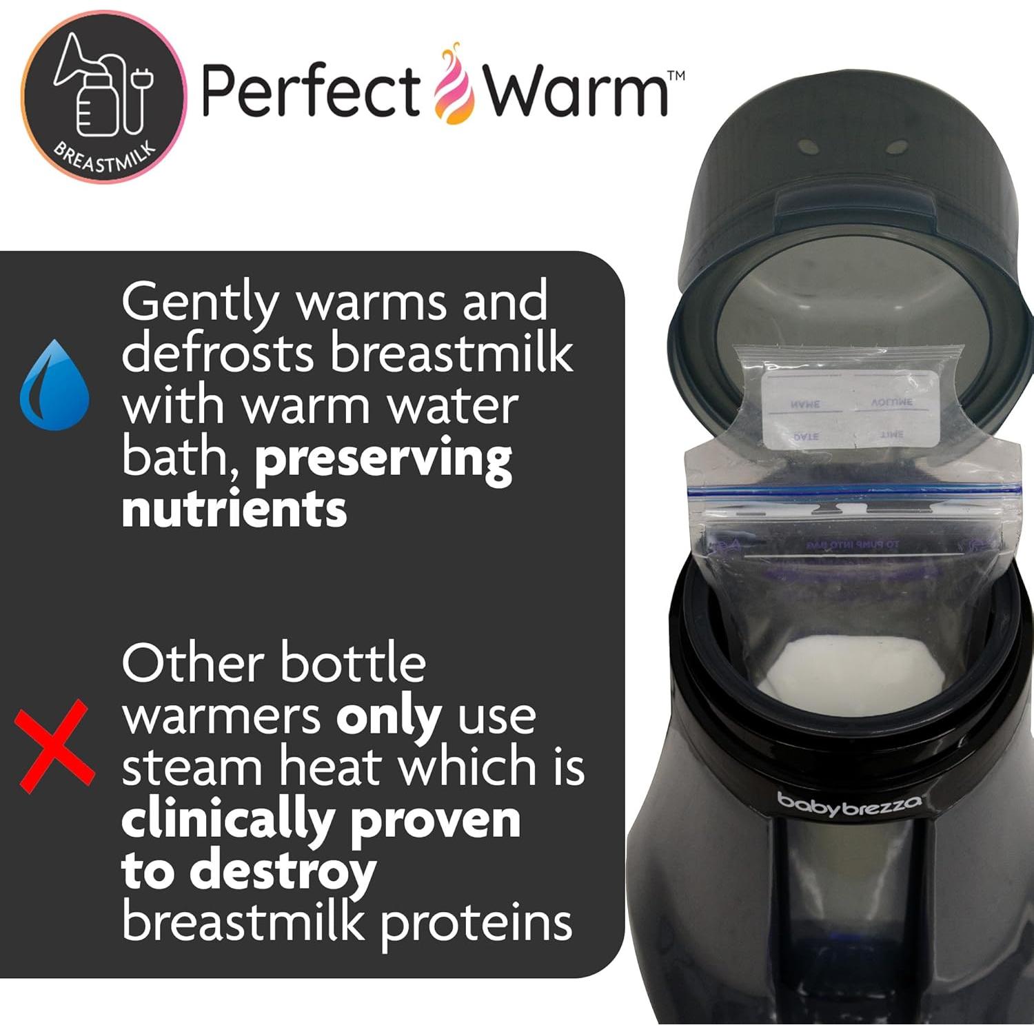 Calentador de Biberones Baby Brezza Fast - Inteligente 2 Modos