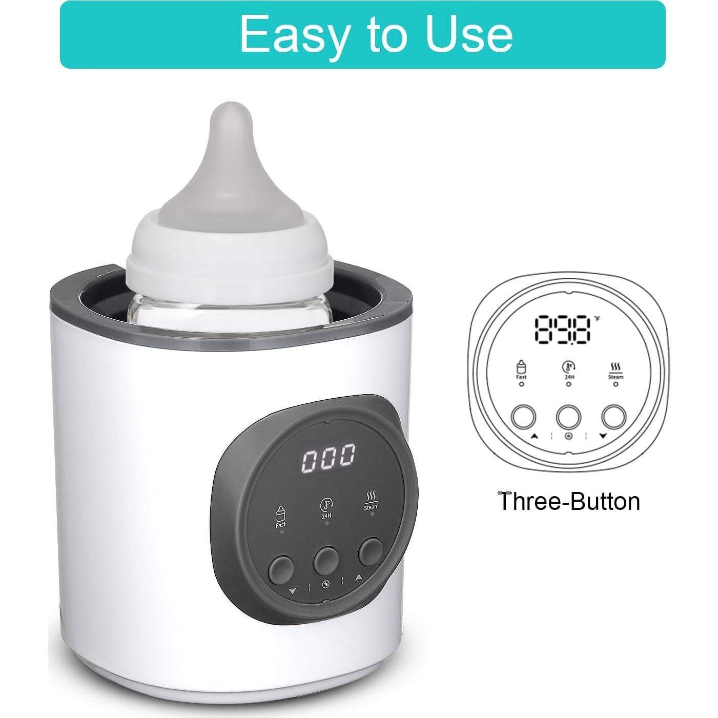 Calentador de Biberones Vaundra Fast 10 en 1 120V