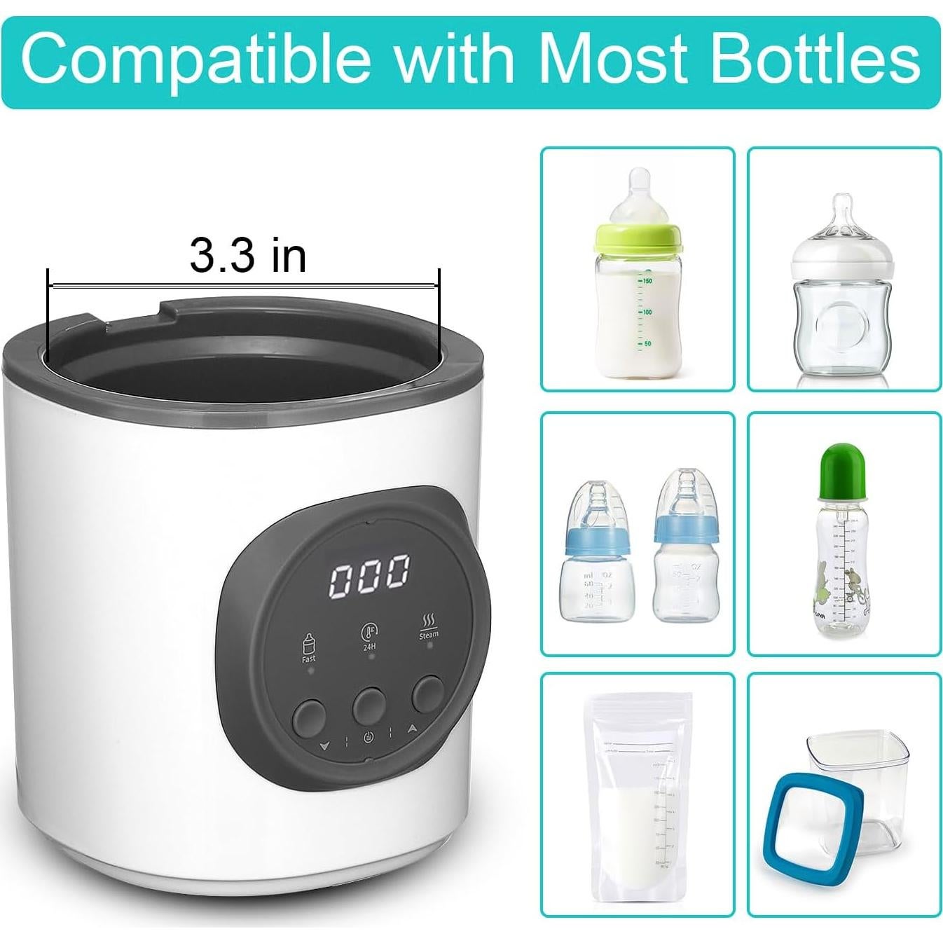 Calentador de Biberones Vaundra Fast 10 en 1 120V