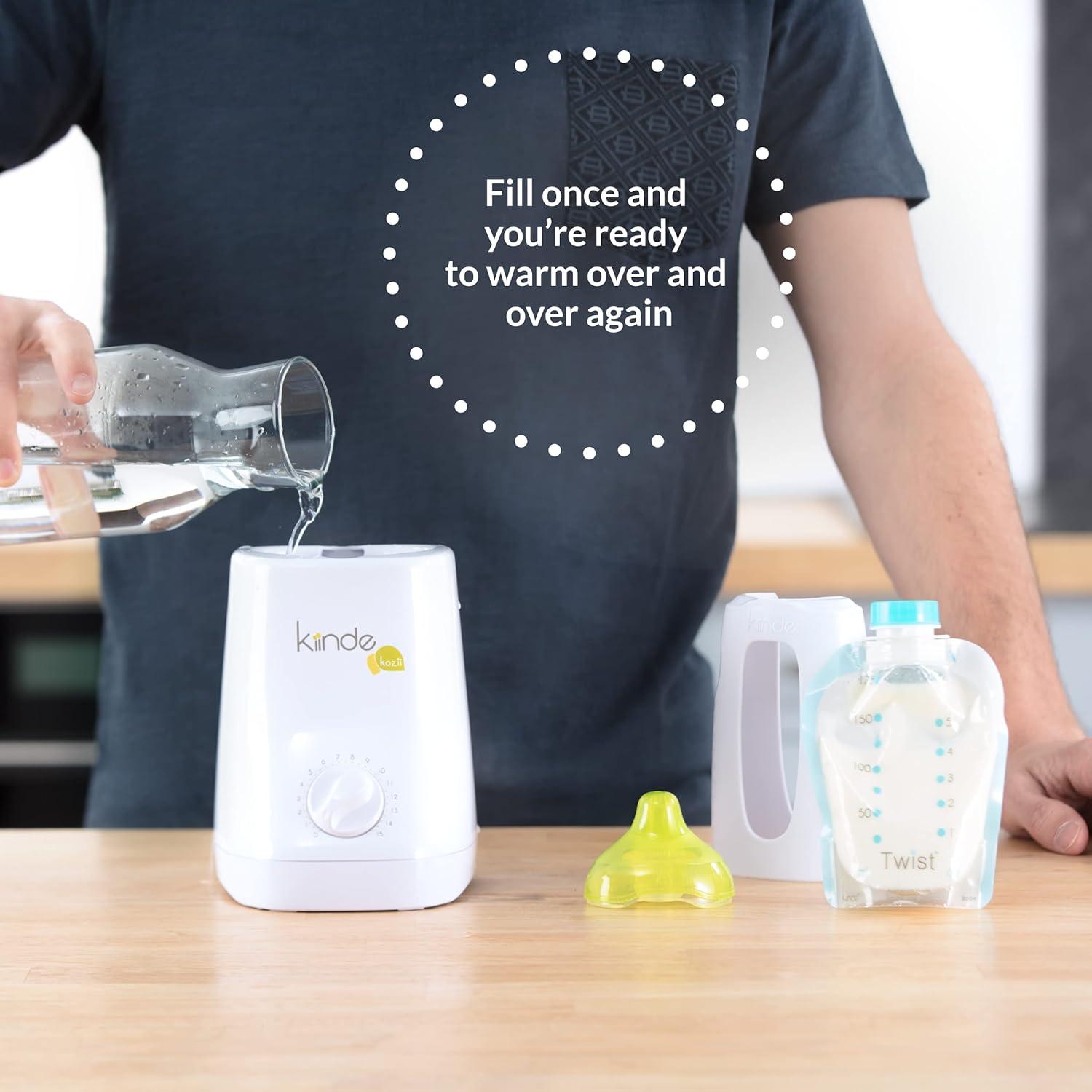 Calentador de Biberones Kiinde Kozii 1 Cuenta - Calienta Leche Materna