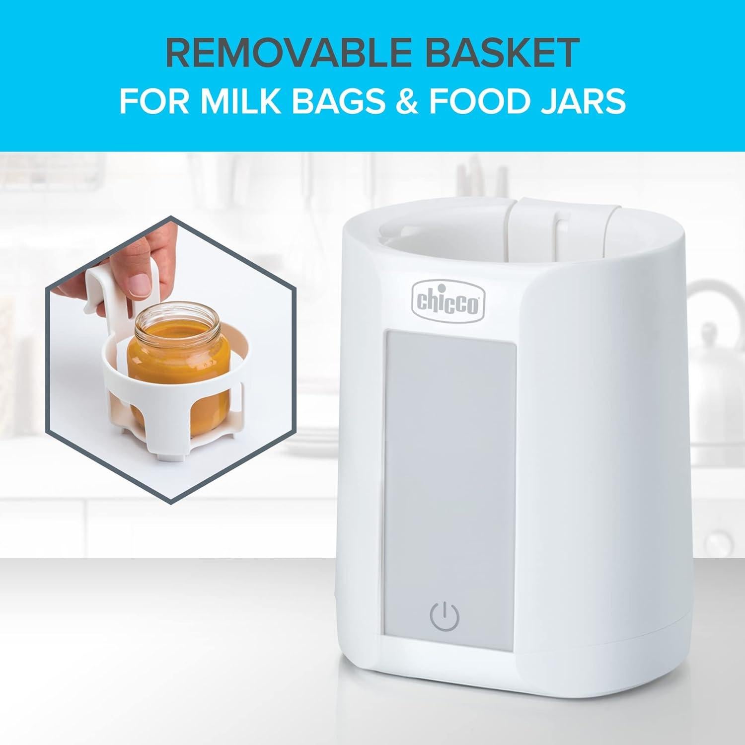 Calentador y Esterilizador Digital Chicco 2 en 1 para Biberones