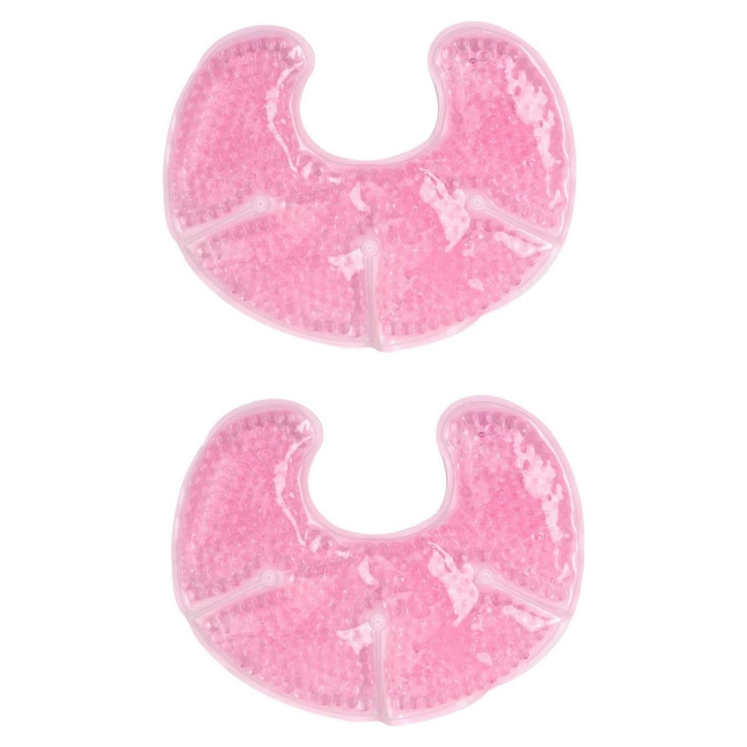 Paquete de Gel Frío Caliente FOMI para Senos Rosa - Alivio Dolor Lactancia