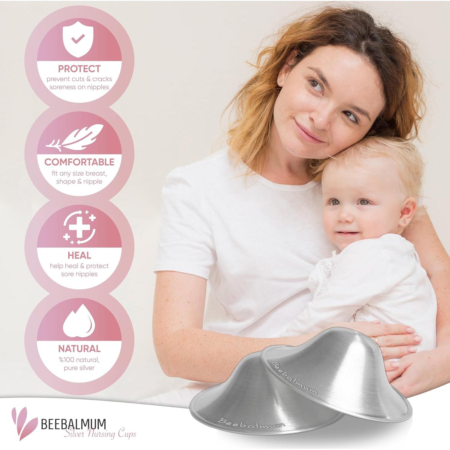 Copas de Lactancia de Plata 925 - Protectores de Pezones