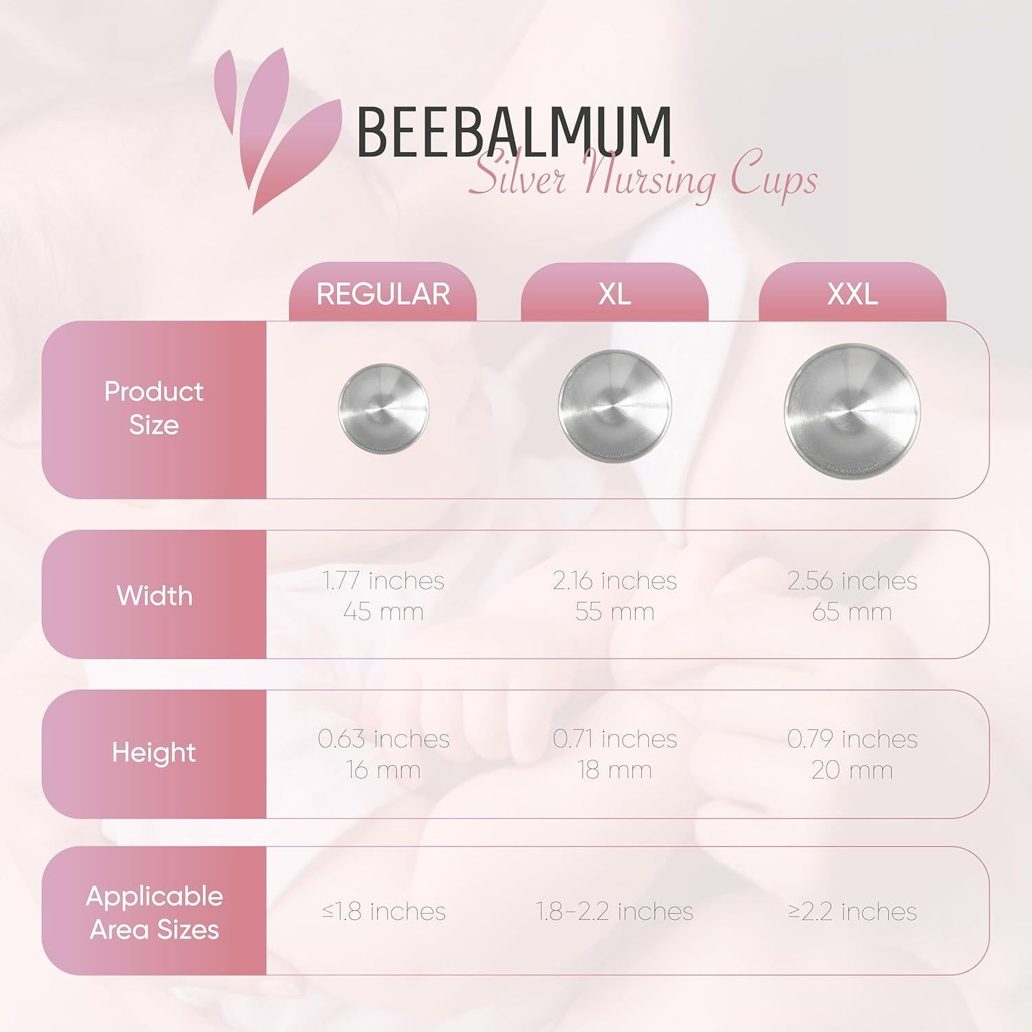 Copas de Lactancia de Plata 925 - Protectores de Pezones