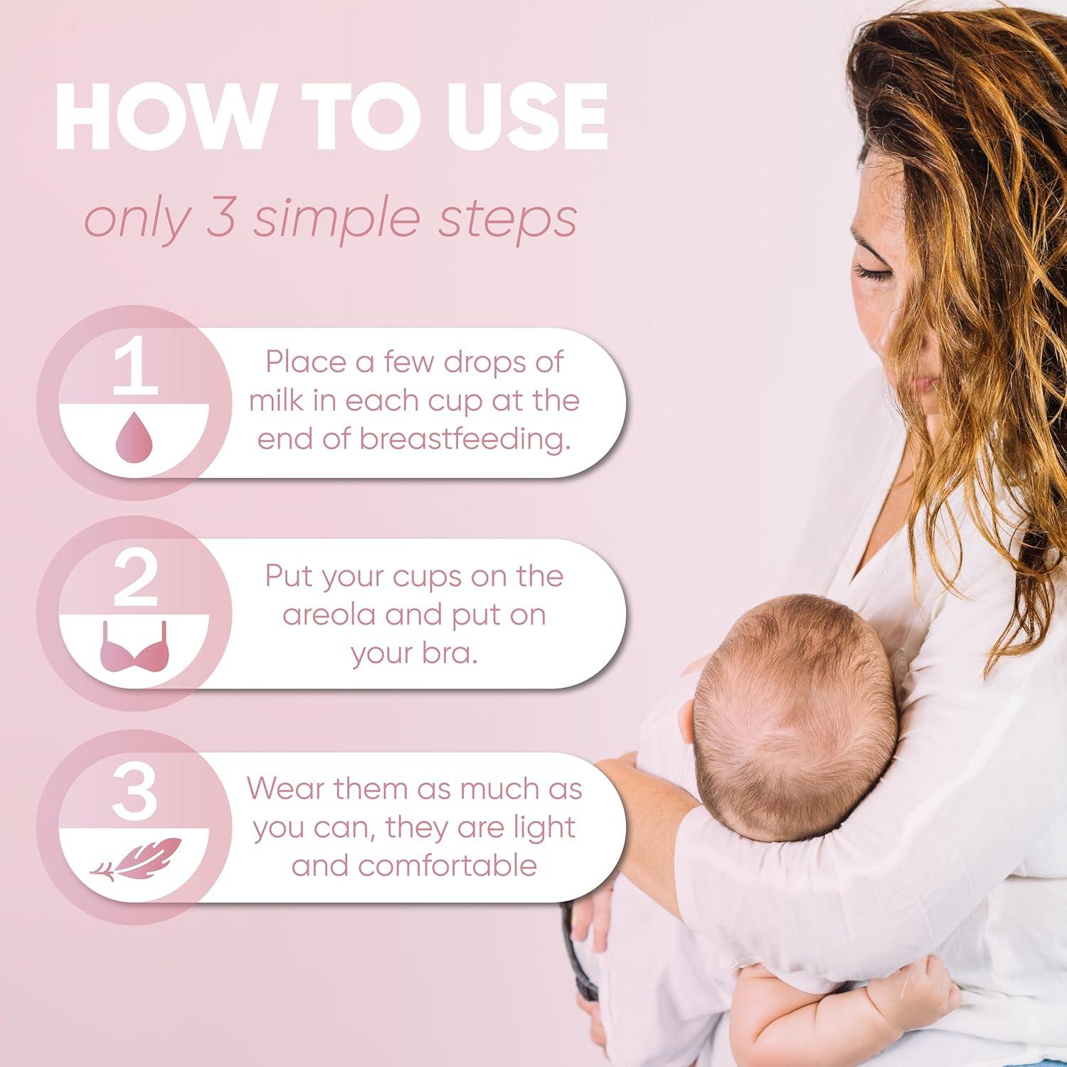 Copas de Lactancia de Plata 925 - Protectores de Pezones