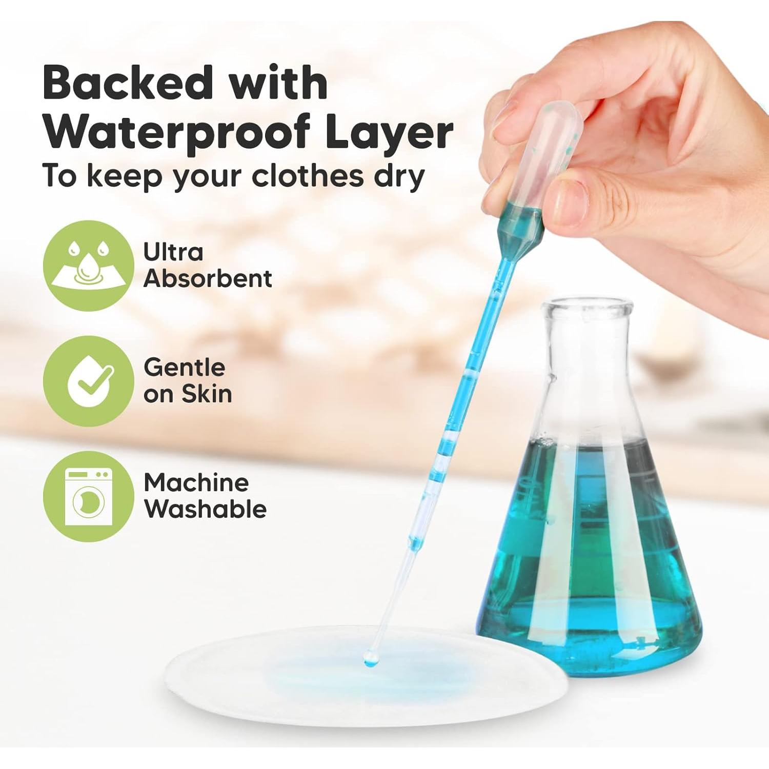 Almohadillas de Lactancia Reutilizables KeaBabies 14 Piezas M 9.9 cm