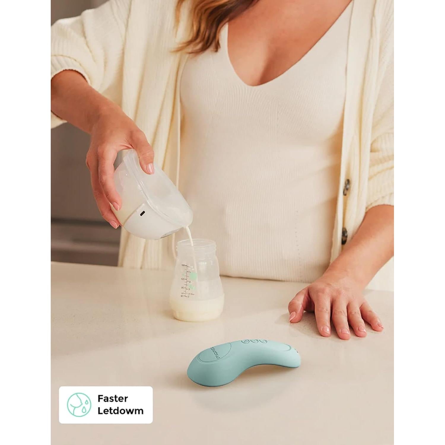 Masajeador de Lactancia Momcozy LM-02 con Calor 3 en 1