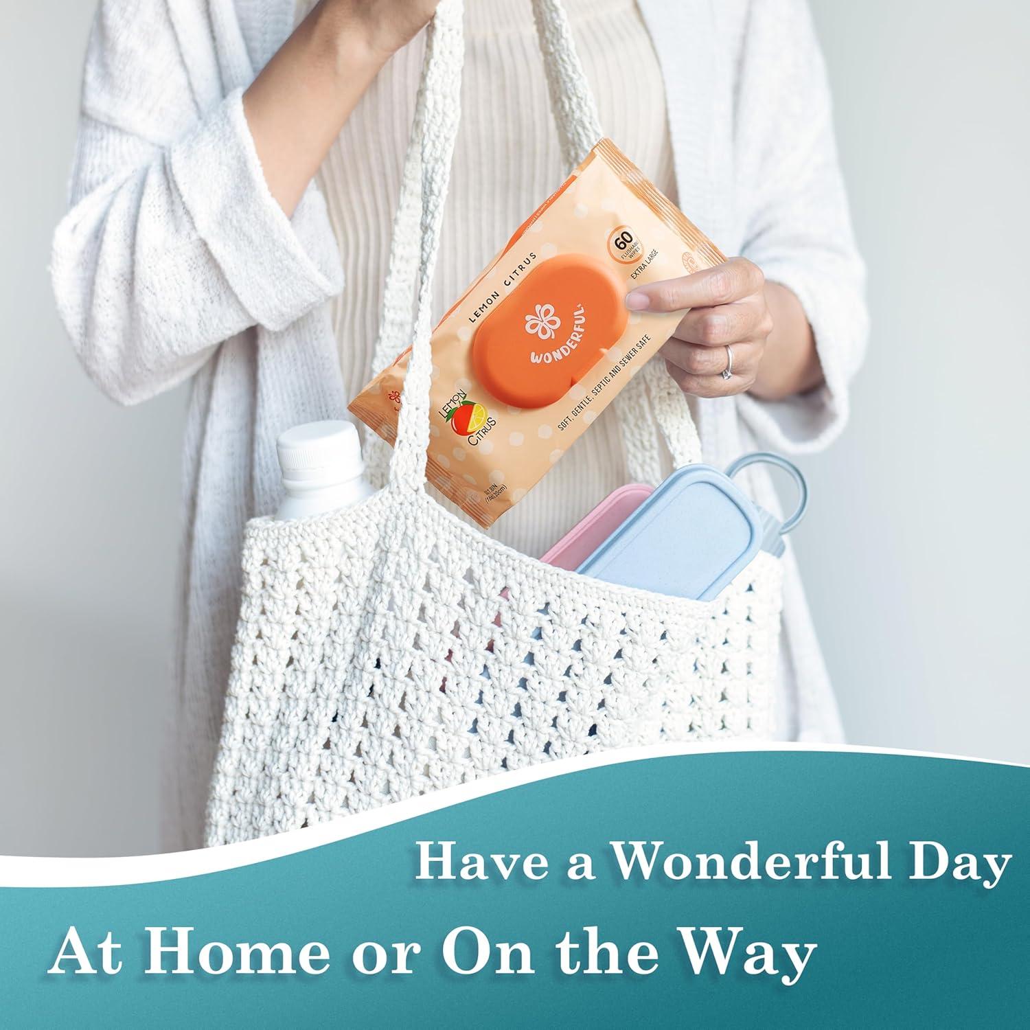 Toallitas Desechables Maravillosas 360 Unidades Cítricos de Limón