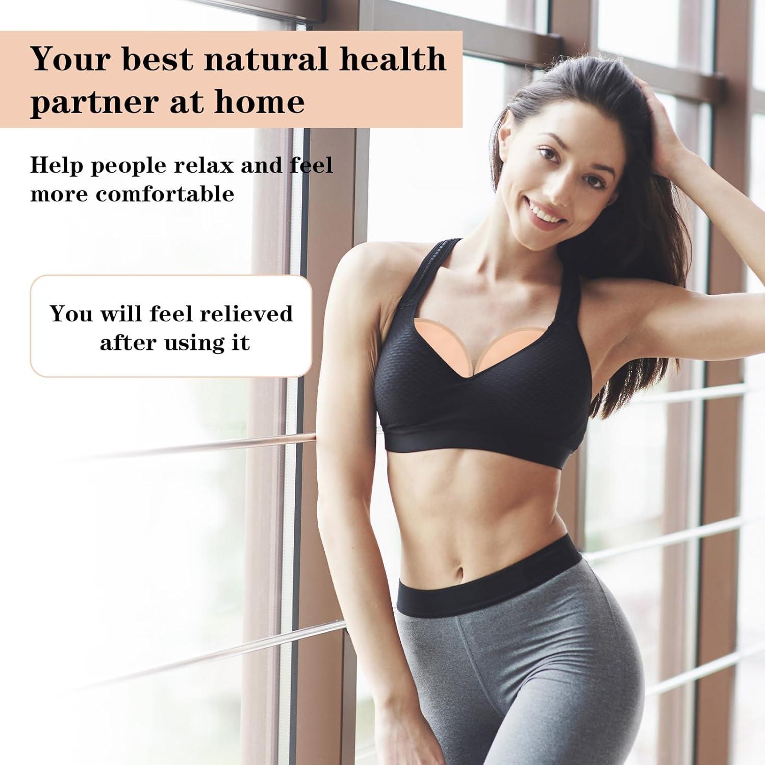 Paquete de 2 Almohadillas de Aceite de Ricino HJZHII 23.5cm