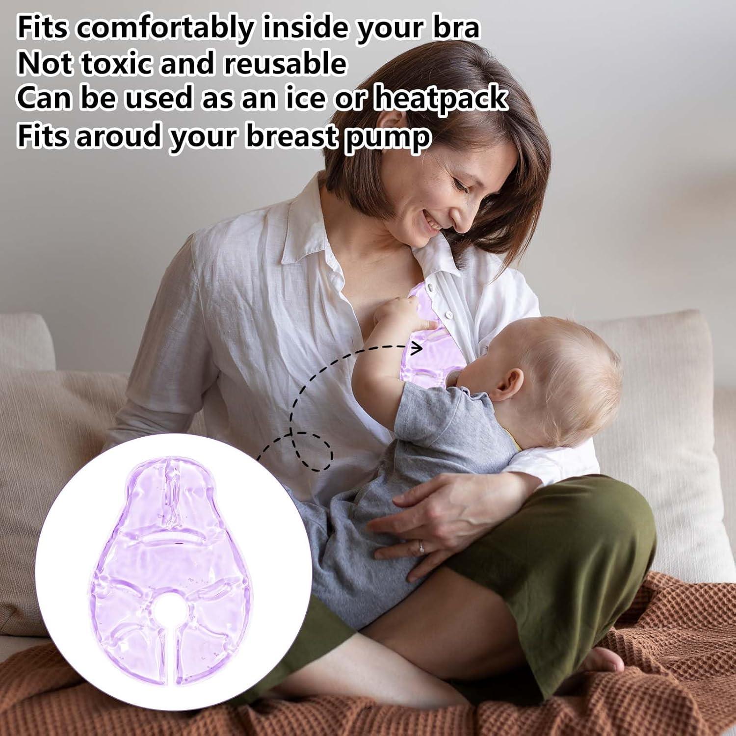 Compresas Terapéuticas para el Pecho - Alivio Caliente y Frío