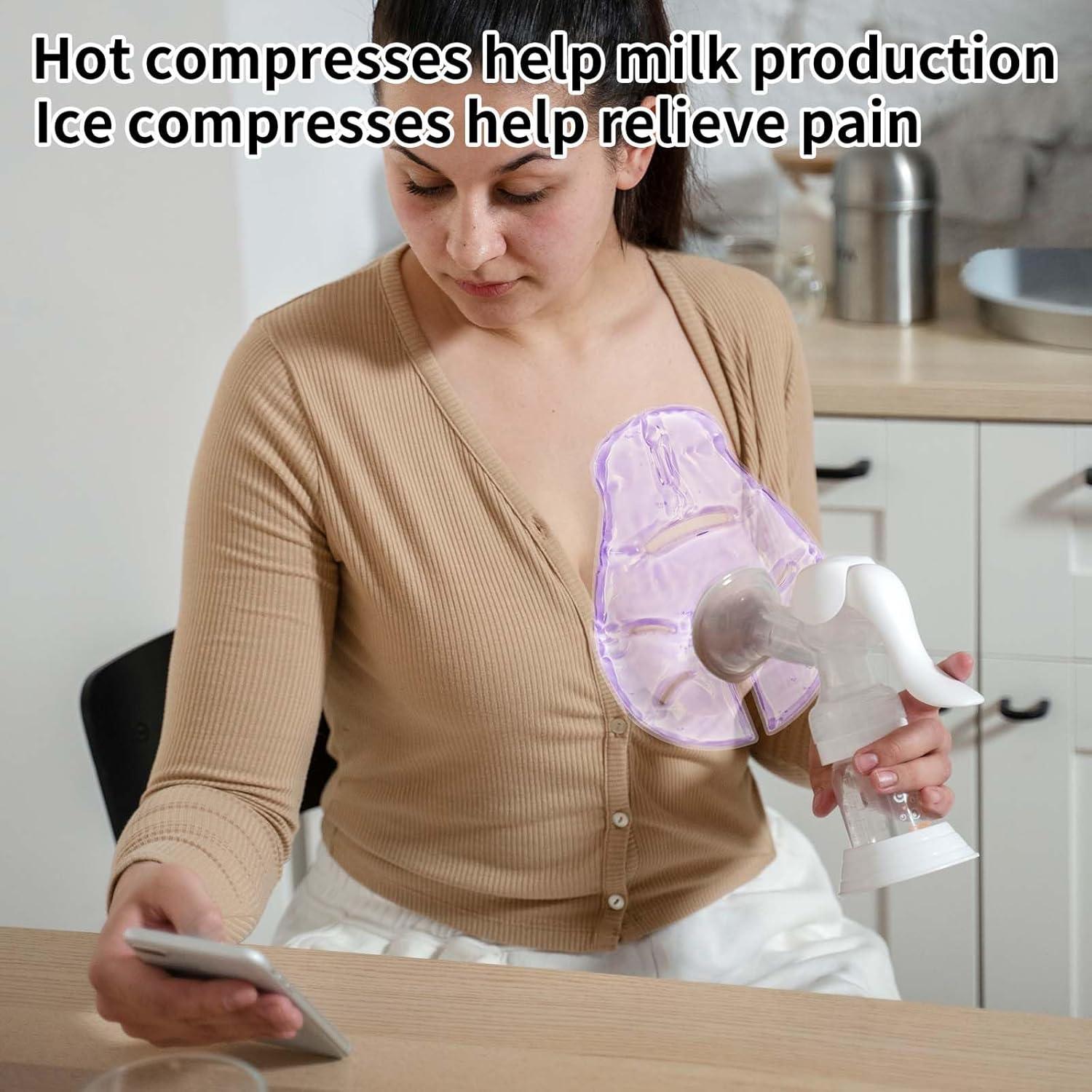 Compresas Terapéuticas para el Pecho - Alivio Caliente y Frío