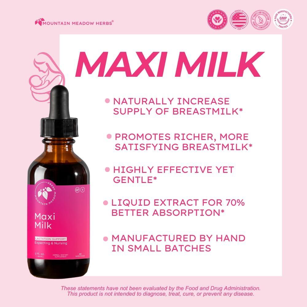 Maxi-Milk Mountain Meadow Herbs 59 ml - Suplemento Lactancia